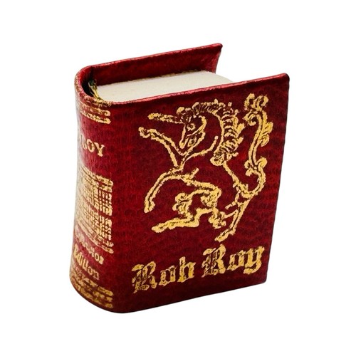 Dollhouse miniature book rob - dollhouse,
